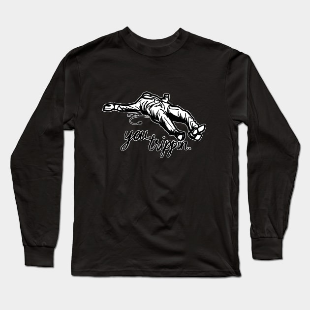 Shaq Shaqtinafall Fall Long Sleeve T-Shirt by sketchnkustom